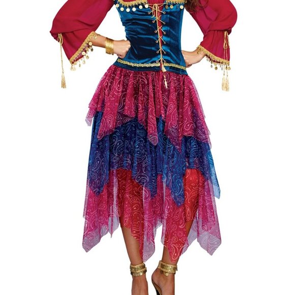 Gypsy Cosplay Costume Multi Size L - Picture 3 of 5